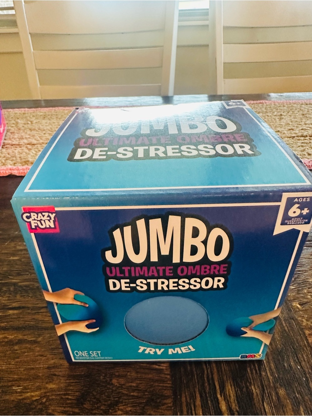 💙🩵 Jumbo Ultimate Ombre De-Stressor - light blue and dark blue 🩵💙